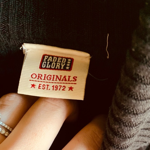 Long sleeve Black Turtle Neck 100% cotton Size Small 4/6 - Picture 3 of 8